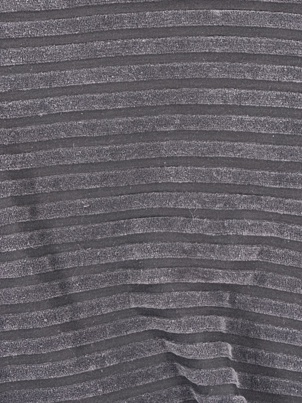 Striped Black Ribbed Top with COS Tag - Picture 8 of 10